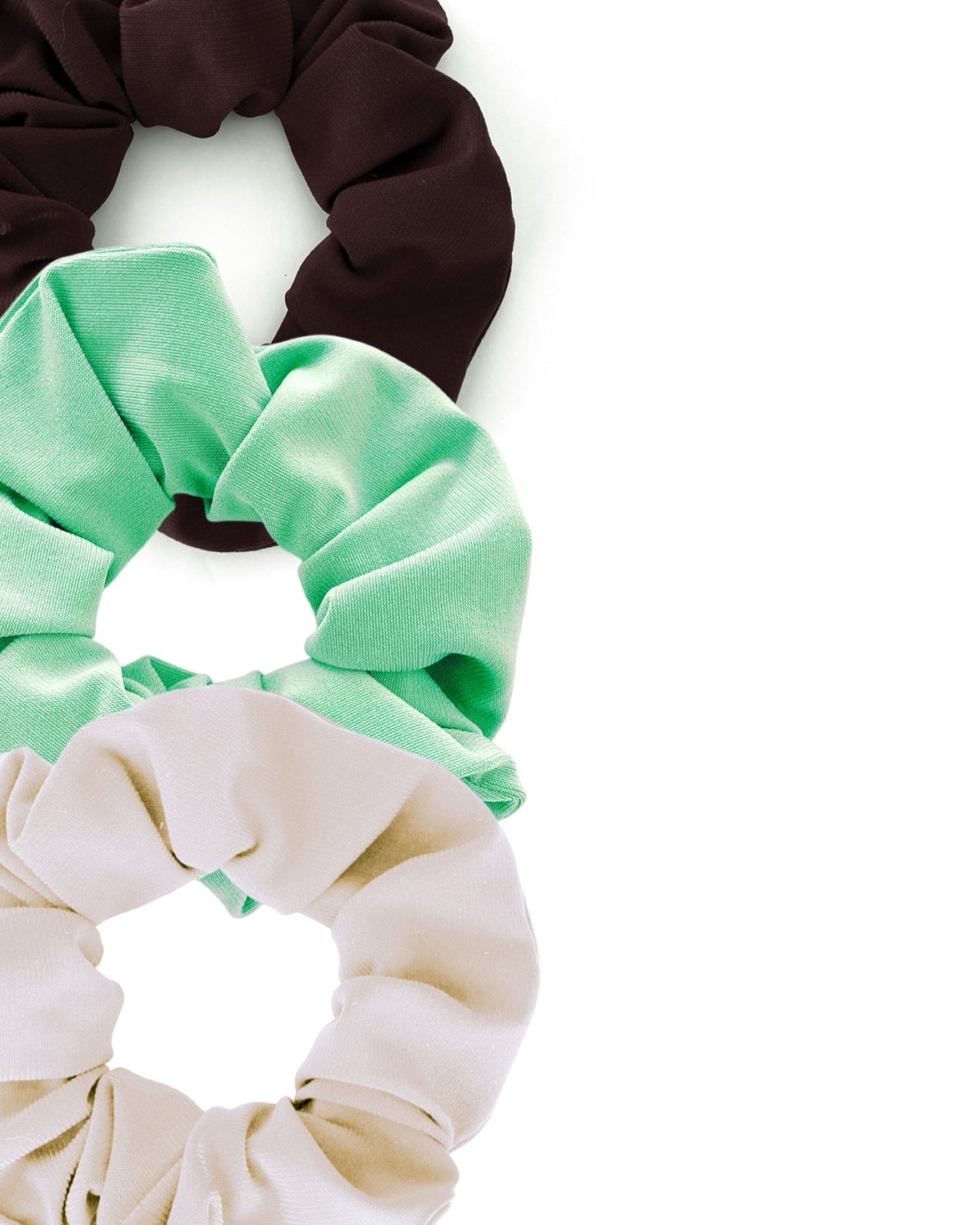 Slow fashion, minimal waste, scrunchies from offcuts